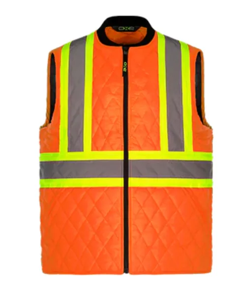 Custom Quilted Hi-Vis Vests Canada