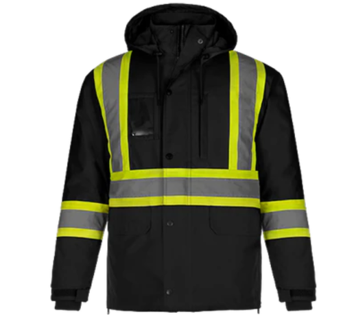 L01275 - Kenworth - 5in1 Hi-Vis Parka w/ Detachable Hood by ATC
