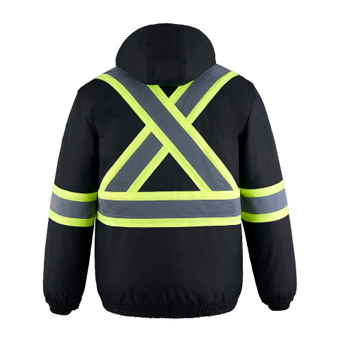 3 in 1 Hi-Vis Bomber Jacket back Thumb Image