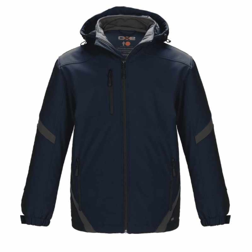 L03200 - Typhoon - Men's Insulated Softshell Jacket w/ Detachable Hood by ATC