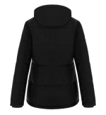 WOMEN'S L06026 - Nunavut - Puffy Coat w/ Detachable Hood Back Thumbnail | Custom Apparel Canada