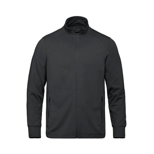 Canada Sportswear L0850Y CSW L0850Y - Adventurer - YOUTH French Terry Performance Full Zip Sweatshirt  in Black - Custom Printing Available