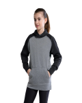 Oakland Youth Polyester Pullover Hooded Sweatshirt Front Thumbnail | Custom Apparel Canada