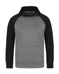 YOUTH Oakland Polyester Pullover Hooded Sweatshirt Front Thumbnail | Custom Apparel Canada