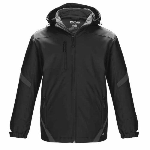 Custom L3200Y - Typhoon - Youth Insulated Softshell Jacket w/ Detachable Hood | ATC L3200Y | Screen Printing & Embroidery Canada