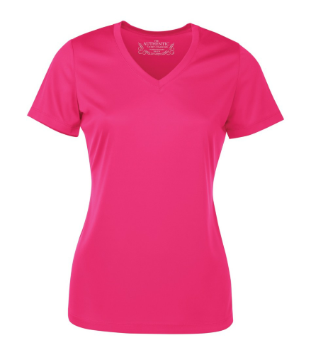 Ladies Performance V-Neck Tee front Thumb Image