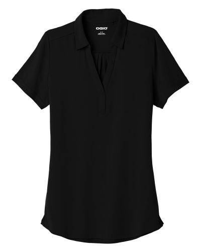 Ogio LOG138 WOMEN'S Limit Polo in Blacktop - Custom Printing Available