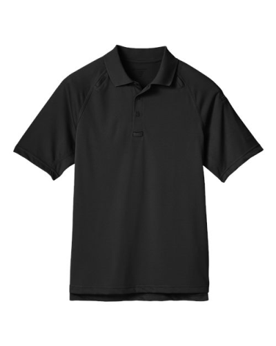 Harriton M211 Men's Advantage Tactical Performance Polo in Black - Custom Printing Available