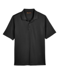Harriton M348T in Black - Front View
