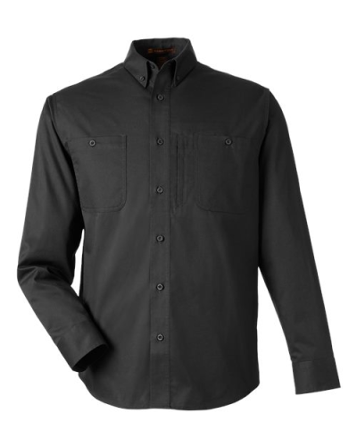 Harriton M585L Men's Advantage IL Workshirt in Black - Custom Printing Available