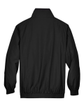 Unisex Fleece Lined Nylon Jacket Back Thumbnail | Custom Apparel Canada