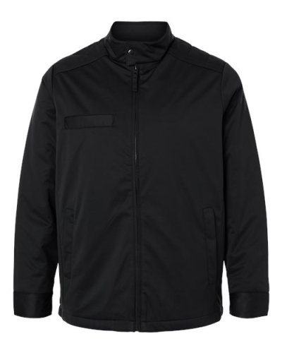 Harriton M781 Men's Guardian Insulated Utility Jacket in Black - Custom Printing Available