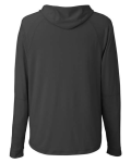 Unisex JAQ Stretch Performance Hooded Long Sleeve T-Shirt Back Thumbnail | Custom Apparel Canada