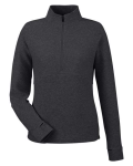 Women's Spirit Textured Quarter-Zip Pullover Front Thumbnail | Custom Apparel Canada
