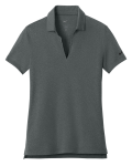 Dri-Fit Smooth Heather Ladies’ Polo Front Thumbnail | Custom Apparel Canada