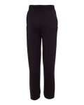 Unisex Powerblend® Open-Bottom Sweatpants with Pockets Back Thumbnail | Custom Apparel Canada