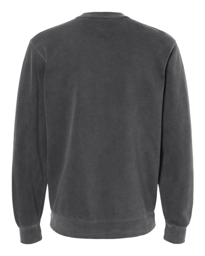 Independent Trading Co. - Unisex Midweight Pigment-Dyed Crewneck Sweatshirt back Thumb Image
