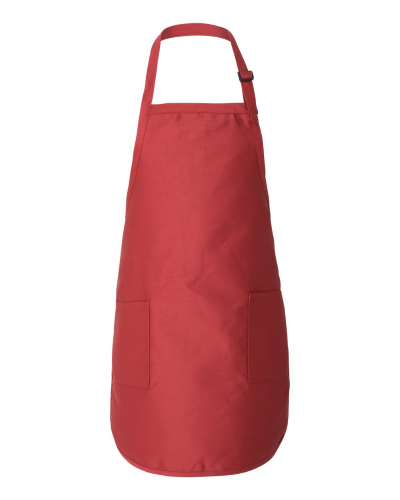 Q-Tees - Full-Length Apron with Pockets front Thumb Image