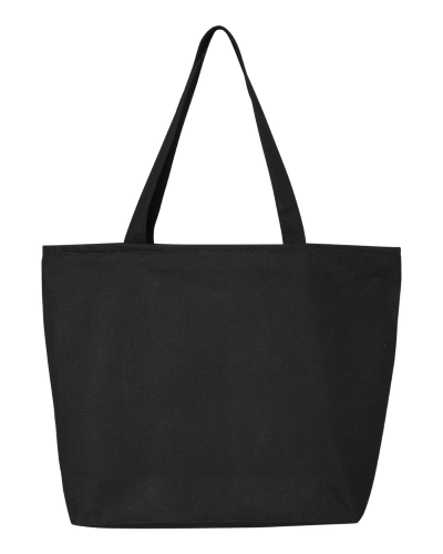 Q-Tees - 25L Zippered Tote back Thumb Image