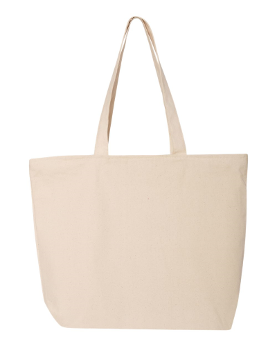 Q-TEES Q611 in Natural - Back View