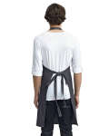 Jeans Stitch Denim Bib Apron Back Thumbnail | Custom Apparel Canada