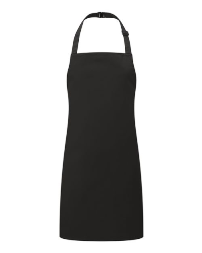 Artisan Collection by Reprime RP149 Youth Recycled Apron in Black - Custom Printing Available