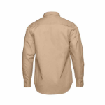 S04600 - Camden - Men's Poly-Cotton Twill Long Sleeve Easy-Care Shirt Back Thumbnail | Custom Apparel Canada