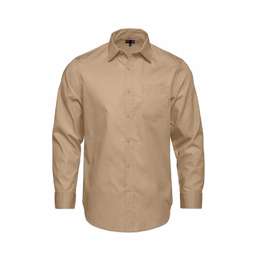 Custom S04600 - Camden - Men's Poly-Cotton Twill Long Sleeve Easy-Care Shirt | ATC S04600 | Screen Printing & Embroidery Canada
