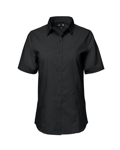 WOMEN'S Ashton Poly Cotton Twill Short Sleeve Easy-Care Shirt Front Thumbnail | Custom Apparel Canada
