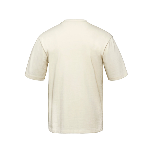 Custom S05280 - Urban - 280GSM Heavyweight Drop Shoulder Cotton T-Shirt - Back View | Canada Sportswear | Screen Printing Canada