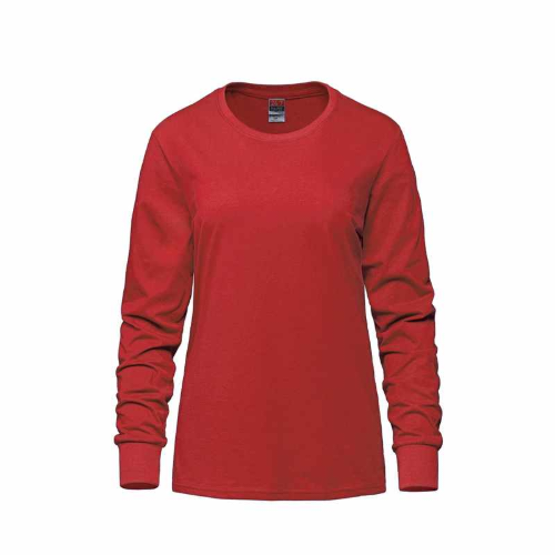 S05616 - Breeze - Ladies RING SPUN Combed Cotton Long Sleeve Crewneck T-Shirt by ATC