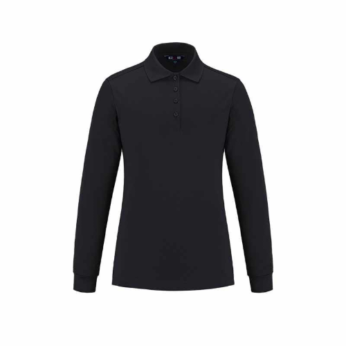 S05738 - Birdie - Ladies Long Sleeve Pique Mesh Polo by ATC