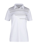 WOMEN'S Poly Interlock Short Sleeve Polo Front Thumbnail | Custom Apparel Canada