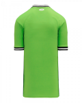 Dryflex Striped-Trim V-Neck Soccer Jersey Back Thumbnail | Custom Apparel Canada