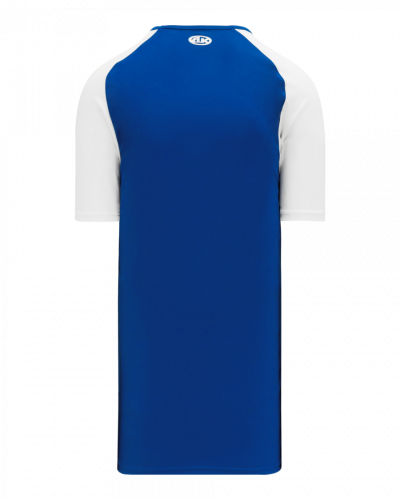 Custom Dryflex Contrast-Sleeve V-Neck Soccer Jersey - Back View | Athletic Knit | Screen Printing Canada