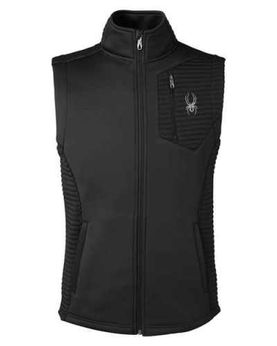 Spyder S16538 Men's Venom Vest in Black - Custom Printing Available