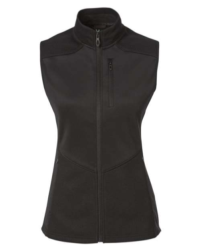 Spyder S18000 Women's Constant Canyon Vest in Black - Custom Printing Available
