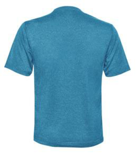 Heather Performance Tee back Thumb Image