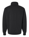 Unisex Powerblend® Quarter-Zip Pullover Back Thumbnail | Custom Apparel Canada