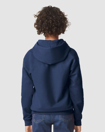 Gildan - Softstyle® Youth Midweight Hooded Sweatshirt back Thumb Image