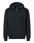 Unisex Softstyle® Midweight Full-Zip Hooded Sweatshirt Front Thumbnail | Custom Apparel Canada