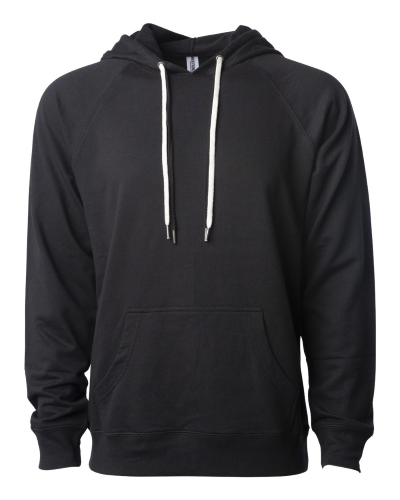 Independent SS1000 - Unisex Lightweight Loopback Terry Hooded Sweatshirt