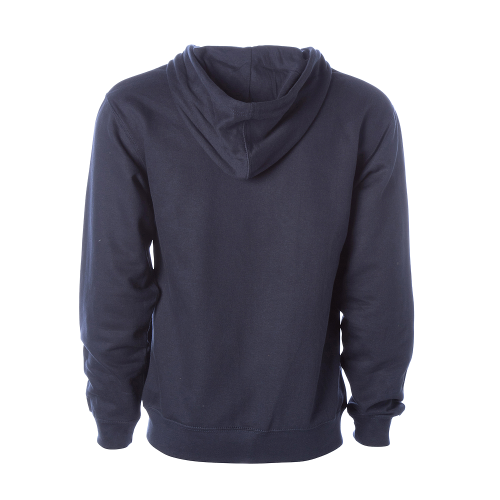 Midweight Zip Hooded Sweatshirt back Thumb Image