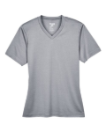 Team 365 TT11HW in Athletic Heather - Front View