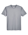 Team 365 TT11HY in Athletic Heather - Front View