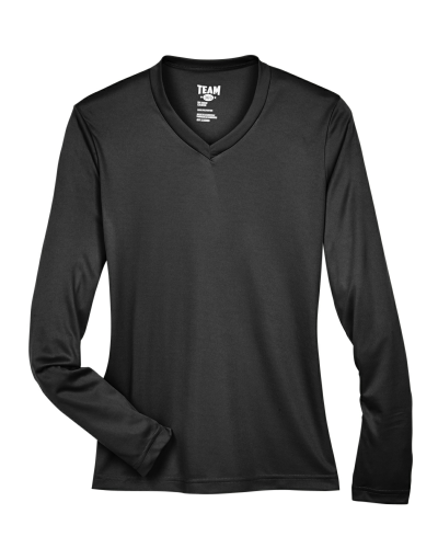 Ladies' Zone Performance Long-Sleeve T-Shirt front Thumb Image