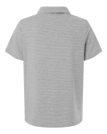 WOMEN'S Relay Heathered Stripe Polo Back Thumbnail | Custom Apparel Canada