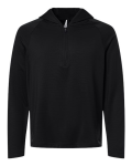 Men's Qualify Quarter-Zip Hooded Pullover Front Thumbnail | Custom Apparel Canada
