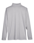 Team 365 TT31H Men's Zone Sonic Heather Performance Quarter-Zip Pullover Back Thumbnail | Custom Apparel Canada