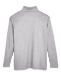 YOUTH Team 365 TT31HY Zone Sonic Heather Performance Quarter-Zip Pullover Back Thumbnail | Custom Apparel Canada